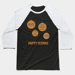 Bronze Happy Yesmas Christmas Decoration Bauble Design Baseball T-Shirt